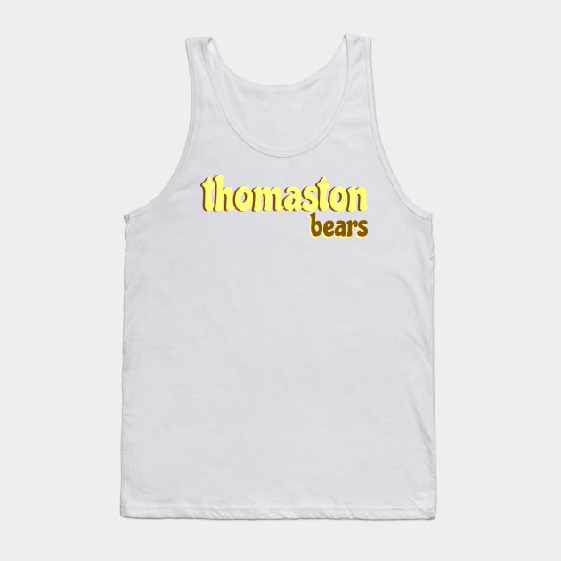 Thomaston CT Bears Tank Top by mansinone3